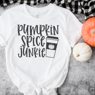 Pumpkin Spice Junkie  T-Shirt