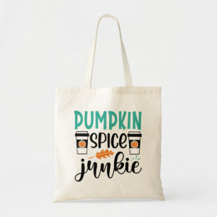 Pumpkin Spice Junkie Tote Bag