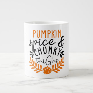 Pumpkin Spice Large Coffee Mug