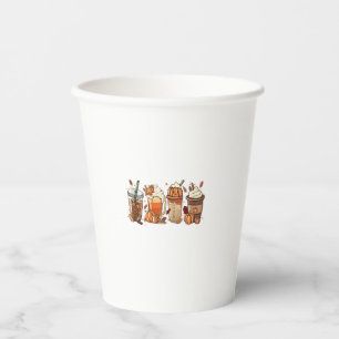 Pumpkin Spice Latte, Fall Coffee, Pumpkin Spice,Th Paper Cups