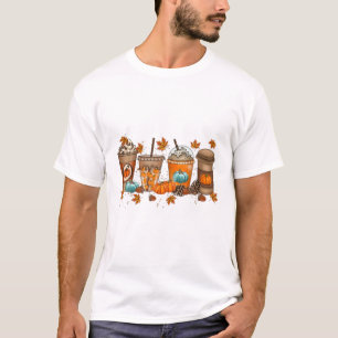 Pumpkin Spice Latte Fall Coffee Warm Cosy. Autumn T-Shirt
