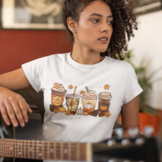 Pumpkin Spice Latte Fall T-Shirt