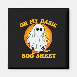 Pumpkin Spice Latte Fall Vibe Halloween Fun Basic Magnet