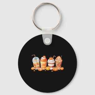 Pumpkin Spice Latte Key Ring