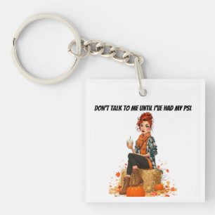 Pumpkin Spice Latte - Ms Sass Key Ring