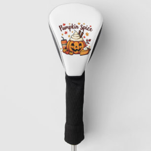 Pumpkin Spice Latte Pumpkin Pie Autumn Fall  Golf Head Cover