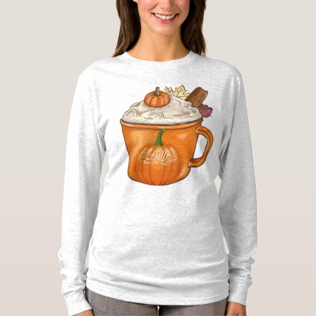 Pumpkin Spice Latte  T-Shirt (Front)