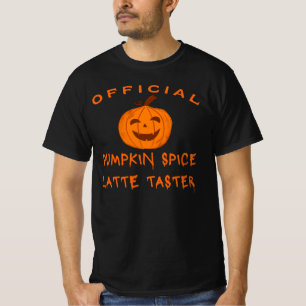 Pumpkin Spice Latte Taster Halloween T-Shirt