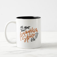 Pumpkin Spice Life Hand Lettered
