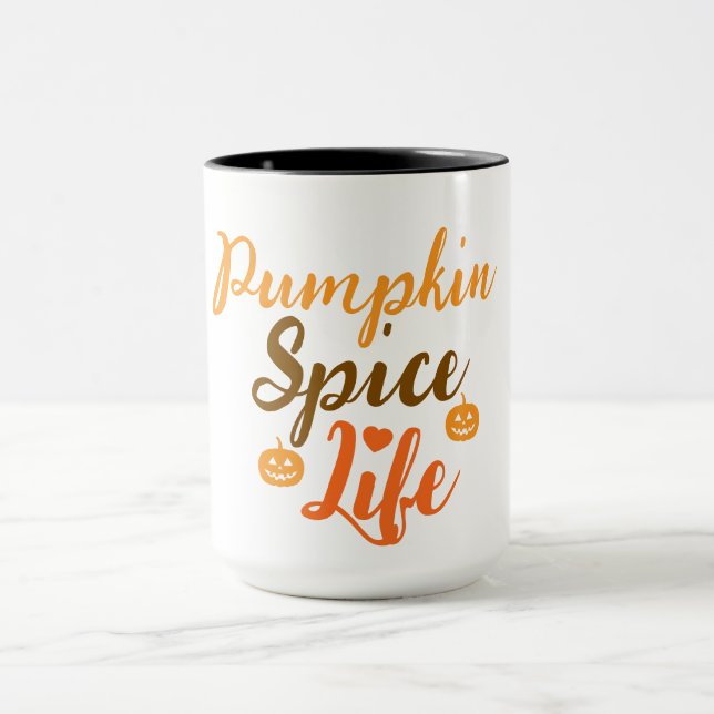  pumpkin Spice Life  Mug (Center)