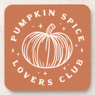 Pumpkin Spice Lovers Club Coaster