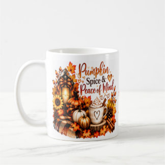 Pumpkin Spice & Peace of Mind | Cosy Fall Mug