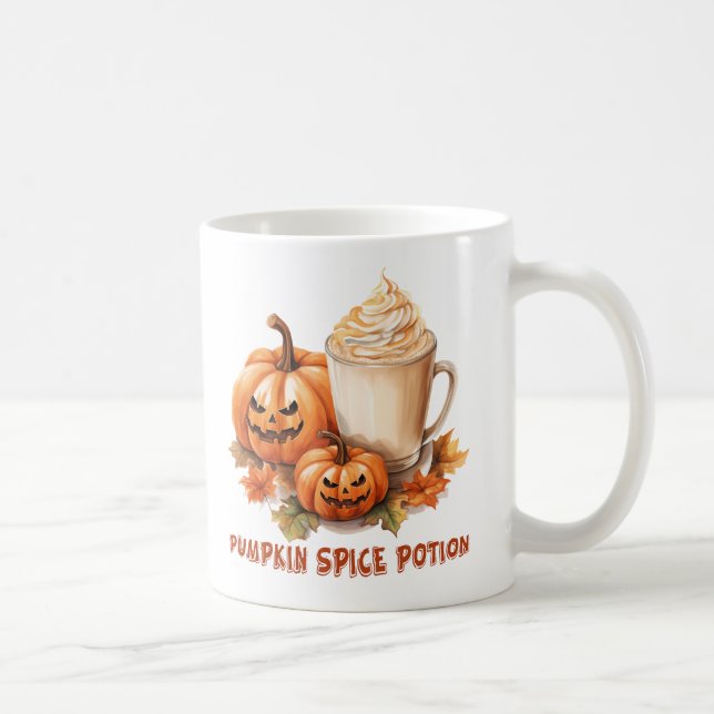 Pumpkin Spice Potion 11 oz. Coffee Mug (Right)