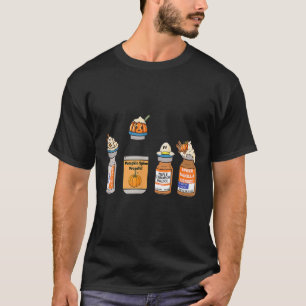 Pumpkin Spice Propofol Ativan Versed Haldol Nurse T-Shirt