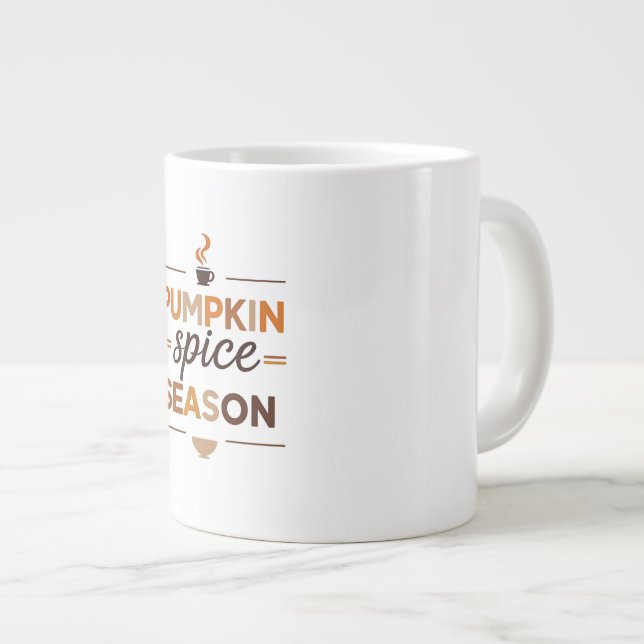 Pumpkin Spice Season Coffee Mug (Front Right)