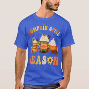 Pumpkin Spice Season Fall Autumn Spice Coffee Groo T-Shirt