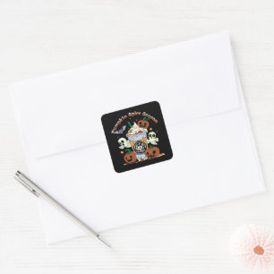 Pumpkin Spice Season Square Sticker
