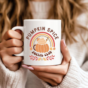 Pumpkin Spice Social Club – Cute Fall PSL  Coffee Mug