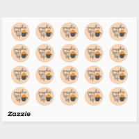 Pumpkin spice stickers & labels
