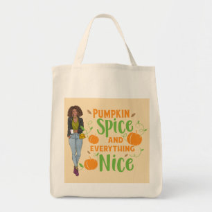 Pumpkin Spice Tote Bag