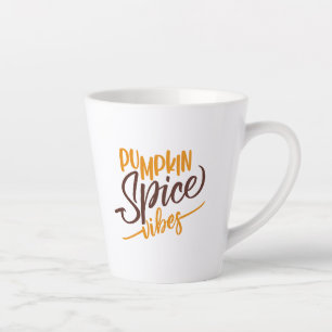 Pumpkin Spice Vibes Latte Mug