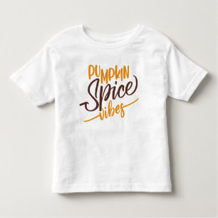 Pumpkin Spice Vibes Toddler T-Shirt