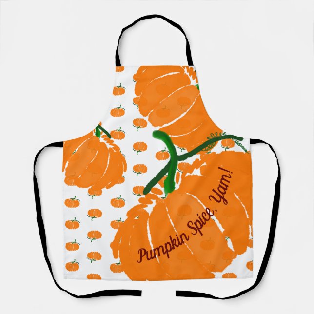 Pumpkin Spice, Yam! Apron (Front)