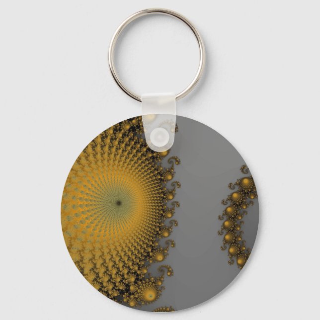 Pumpkin Spirole Keychain (Front)