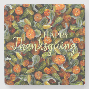 Pumpkin, Squash Autumn Harvest Coasters