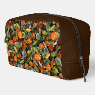 Pumpkin, Squash Autumn Harvest Toiletry Bag