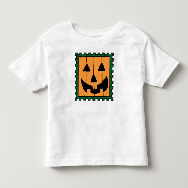 Pumpkin Stamp Toddler T-Shirt (Front)