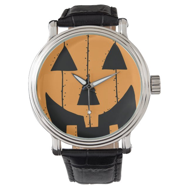 Pumpkin Stamp Watch (Front)