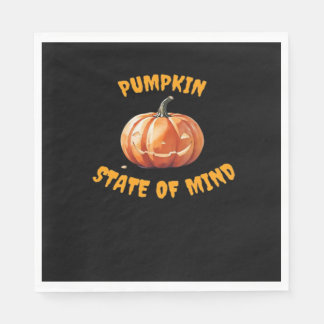 Pumpkin State of Mind - Halloween Classic T-Shirt Napkin