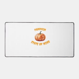 Pumpkin State of Mind - Halloween Oversized T-Shir Desk Mat