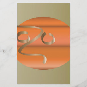 pumpkin stationery