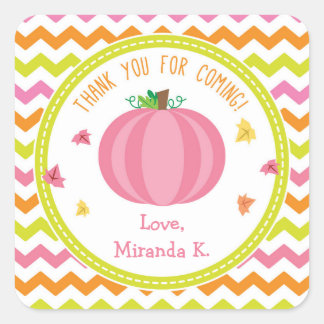 Pumpkin Stickers / Pumpkin Favor Tags