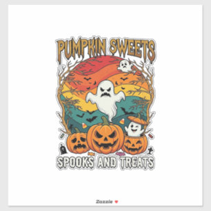 Pumpkin Sweets Spooks Treats Halloween Ghosts Pump