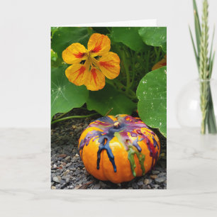 Pumpkin Thanks Card