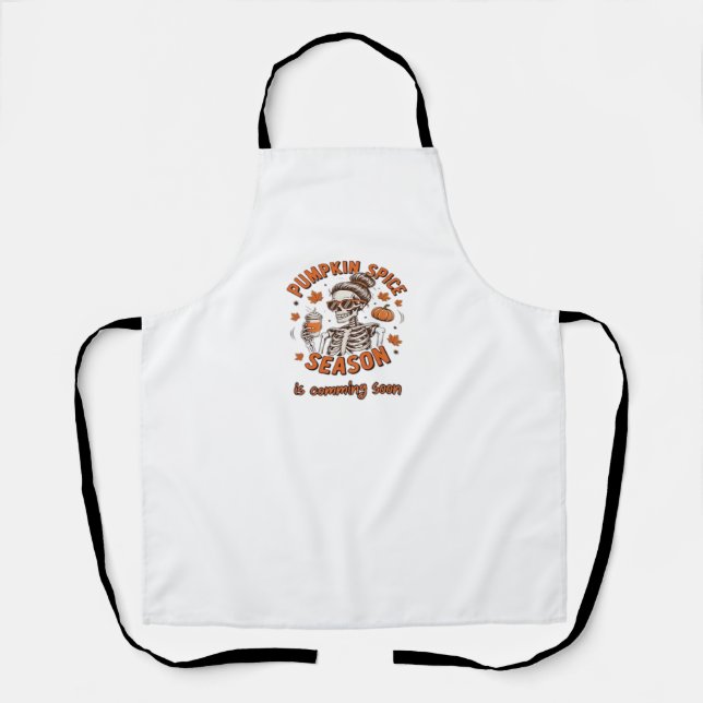 Pumpkin Thanksgive Decor – Gifted-for Thanksgiving Apron (Front)