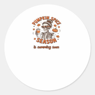 Pumpkin Thanksgive Decor – Gifted-for Thanksgiving Classic Round Sticker