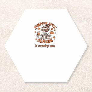 Pumpkin Thanksgive Decor – Gifted-for Thanksgiving Paper Coaster