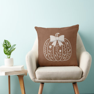Pumpkin Throw Pillow