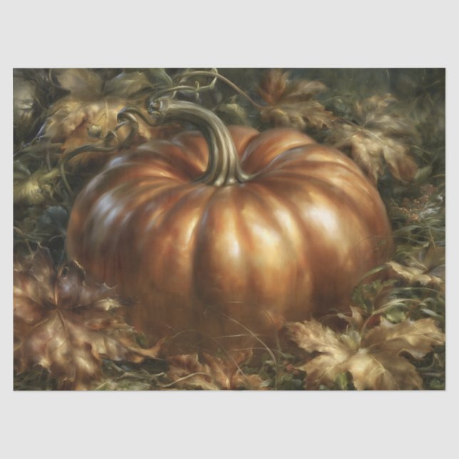 Pumpkin Tissue Paper (Front)