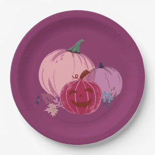 Pumpkin to Talk About Paper Plate