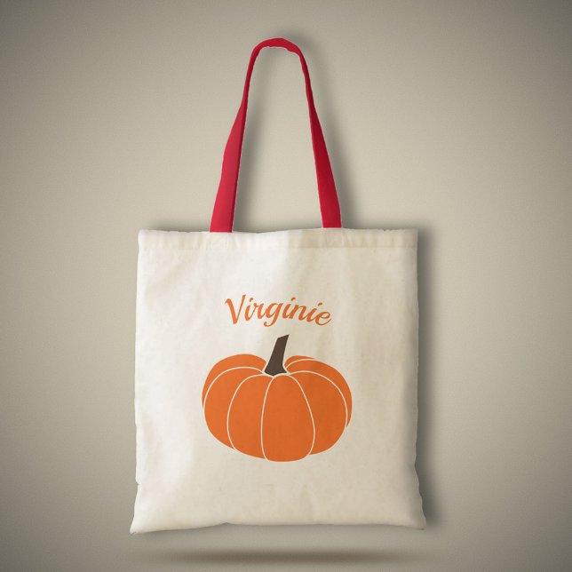 Pumpkin Tote Bag (Pumpkin Tote Bag)