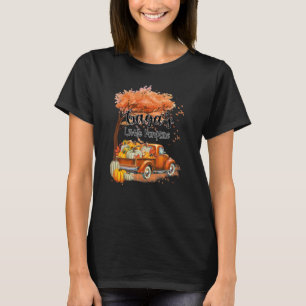 Pumpkin Truck Gaga's Little Pumpkins Fall Thanksgi T-Shirt