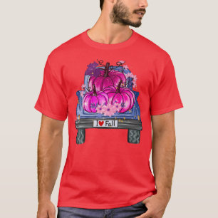 Pumpkin Truck I Love Fall Halloween Clothing Fall T-Shirt