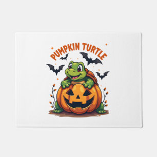 Pumpkin Turtle Doormat