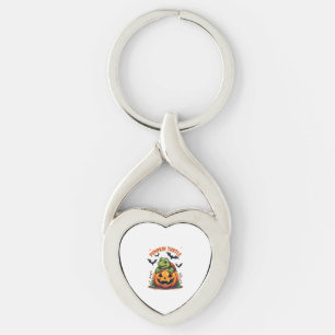 Pumpkin Turtle Key Ring
