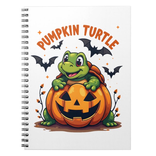 Pumpkin Turtle Notebook (Front)